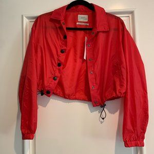 Urban Outfitters red jacket